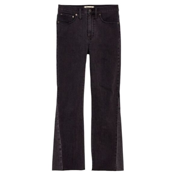 Madewell Cali Demi-Boot Jeans in Hollindale Wash: Gusset Edition size 25 - Picture 2 of 15